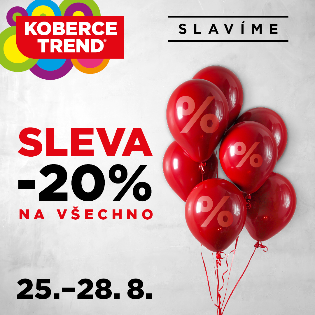 KOBERCE TREND Oaza Kladno sleva 25 %