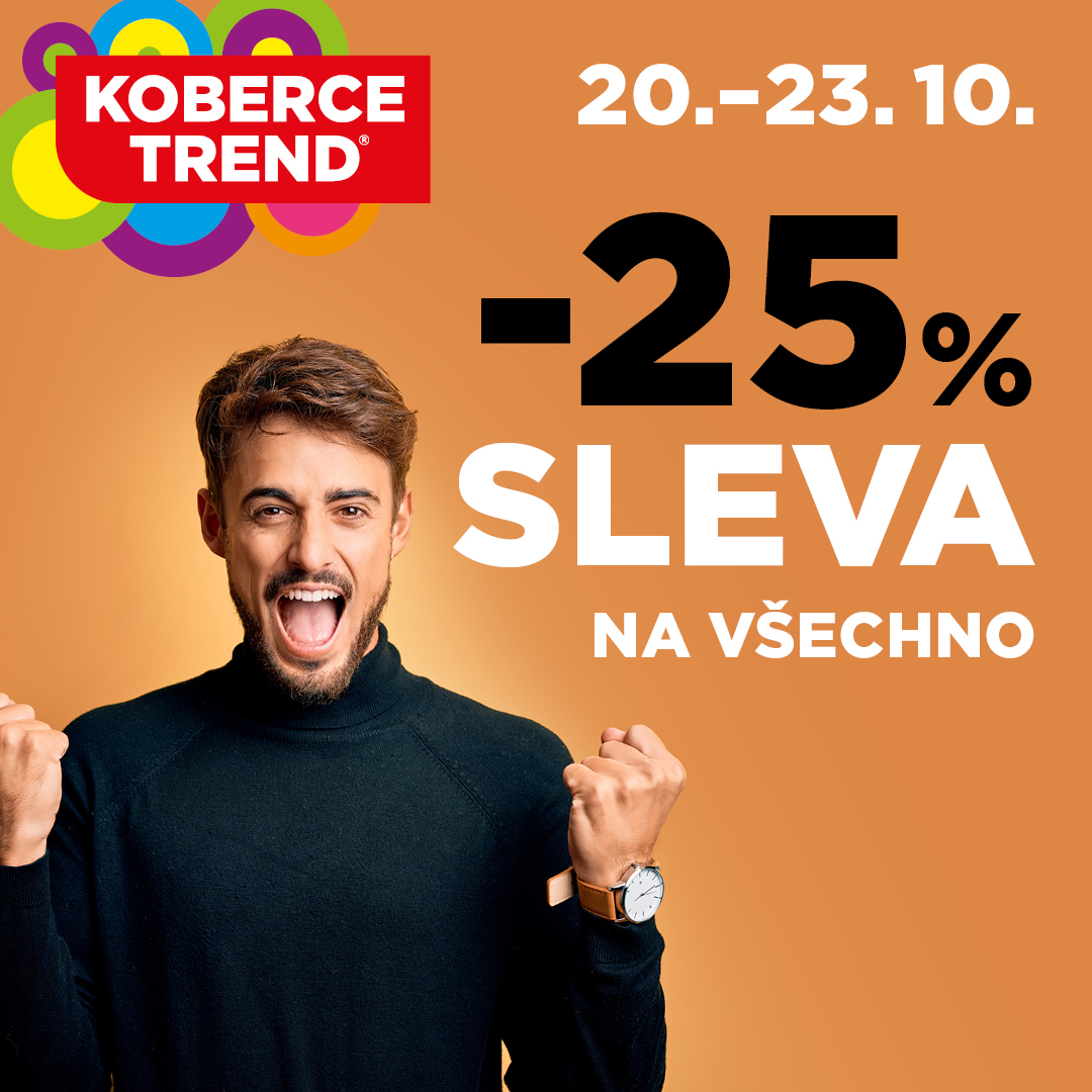 KOBERCE TREND Oaza Kladno sleva 25 %