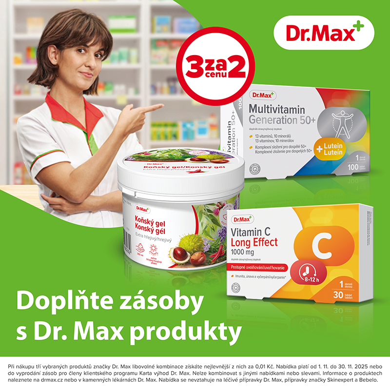 Privátní značka Dr. Max 3 za 2