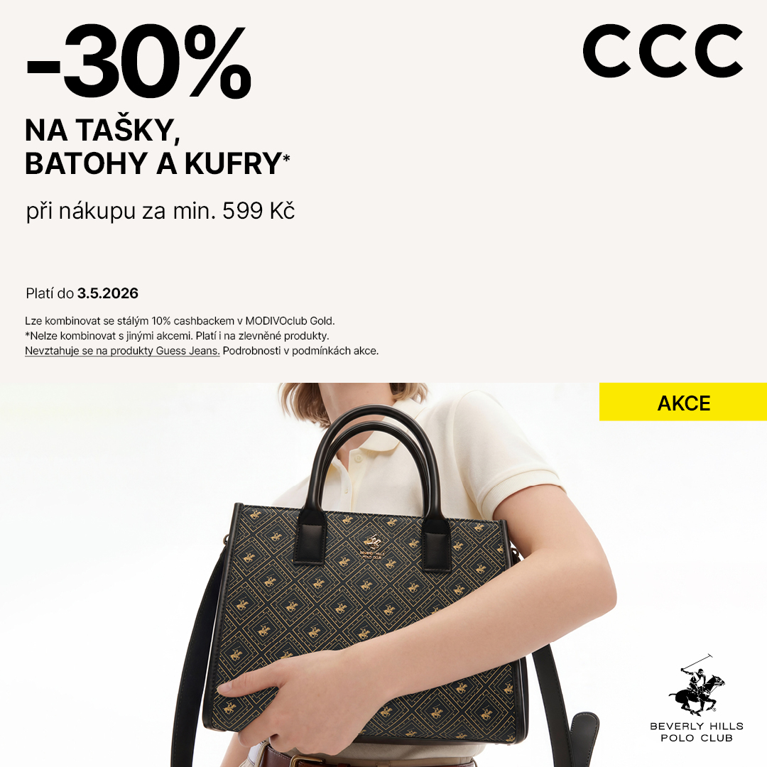 –30 % NA TAŠKY, BATOHY, KUFRY A KOSMETICKÉ TAŠKY