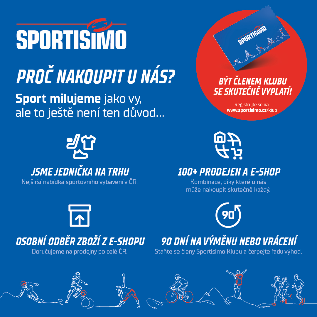 Sportisimo Klub – výhody pro vás