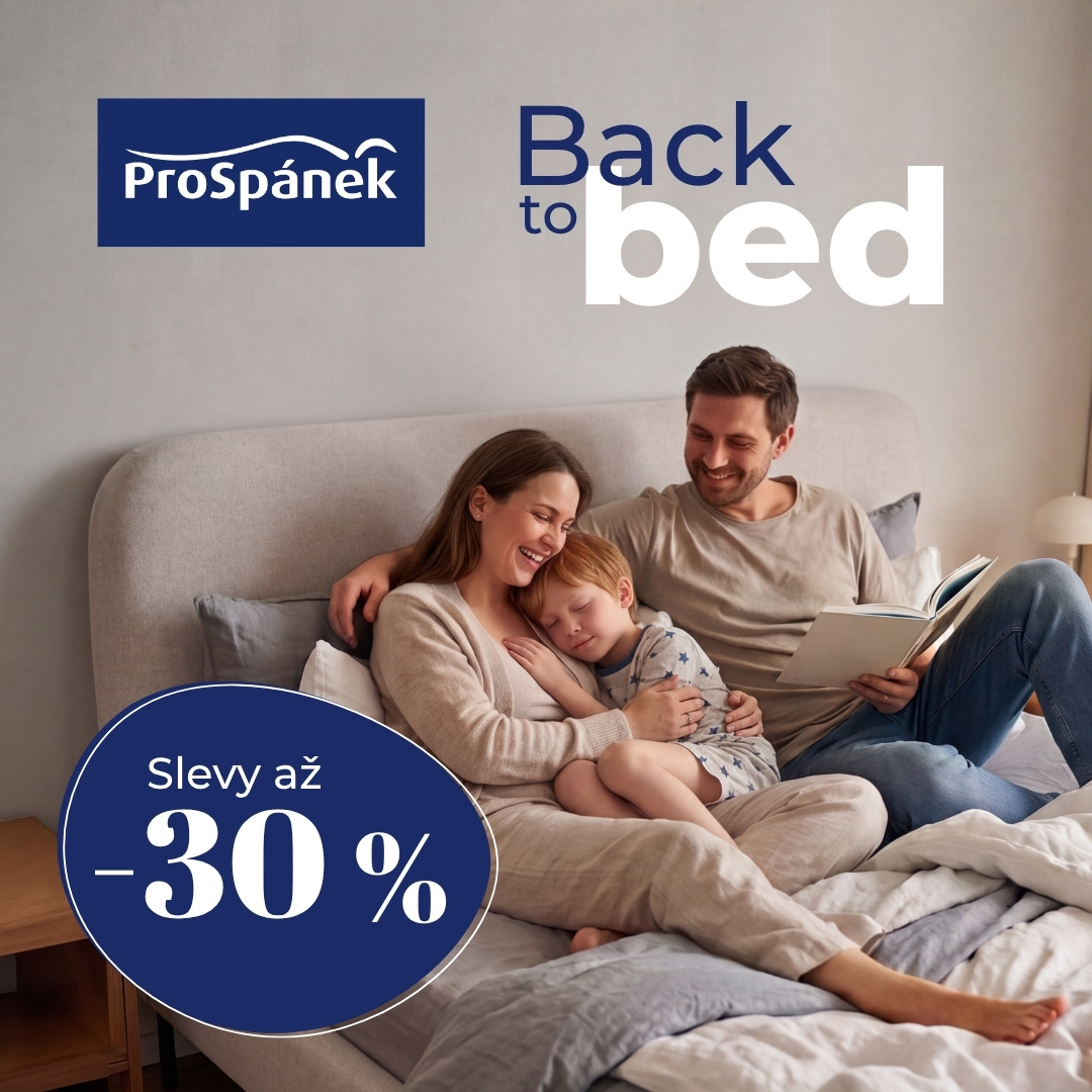 SLEVA AŽ 30 % V AKCI BACK TO BED