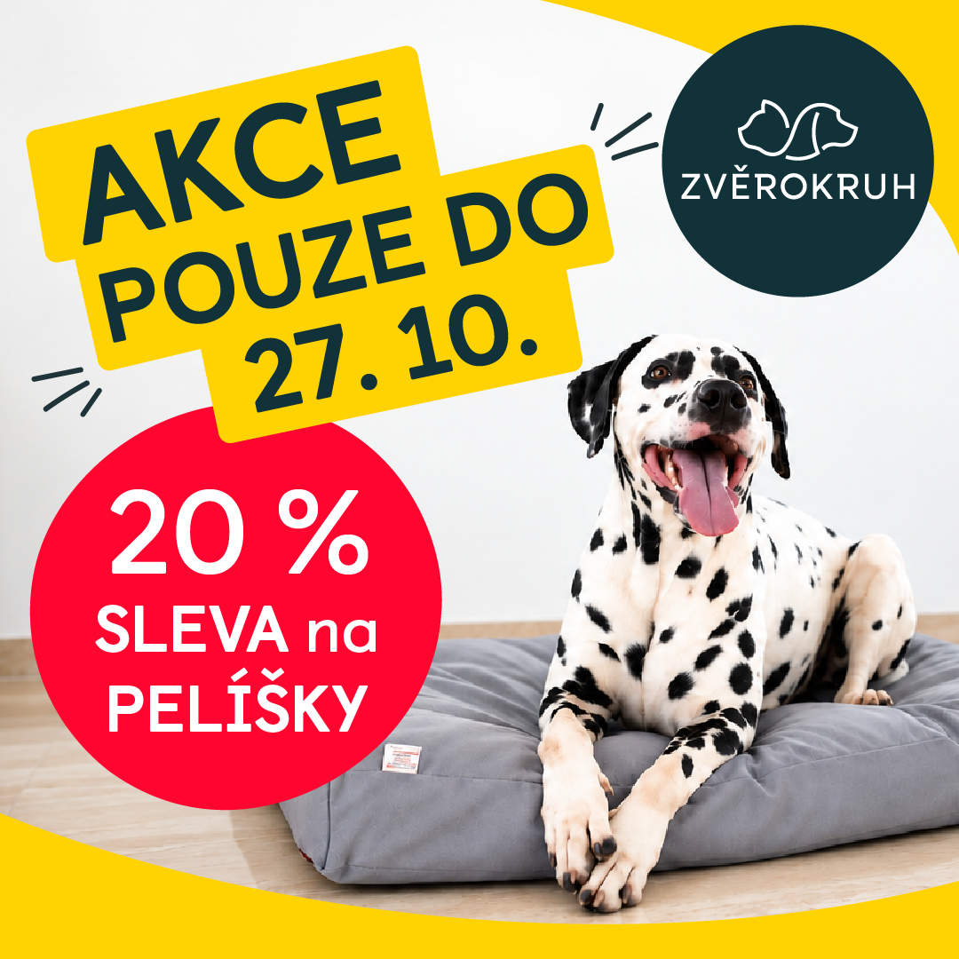20 % na pelíšky pro mazlíčky
