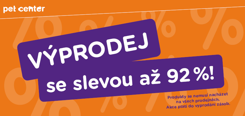 pro domácí mazlíčky Pet center výprodej