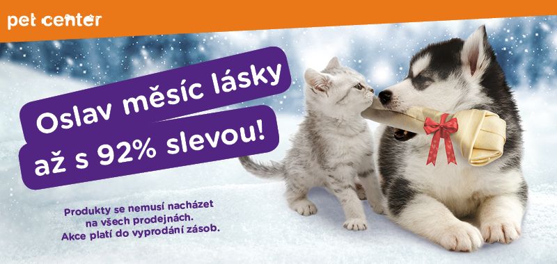 Pet center balíčky pro domácí mazlíčky