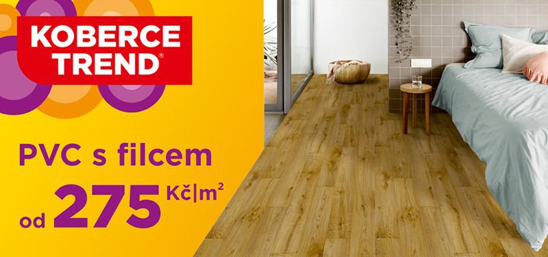 Koberce Trend Kladno sleva na PVC