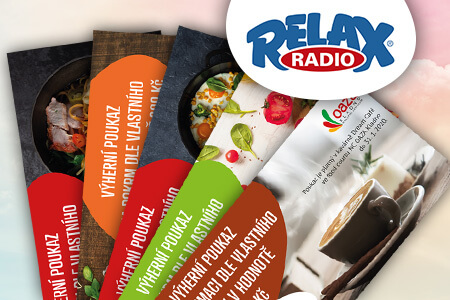 radio relax food court oaza kladno poukazky soutěž