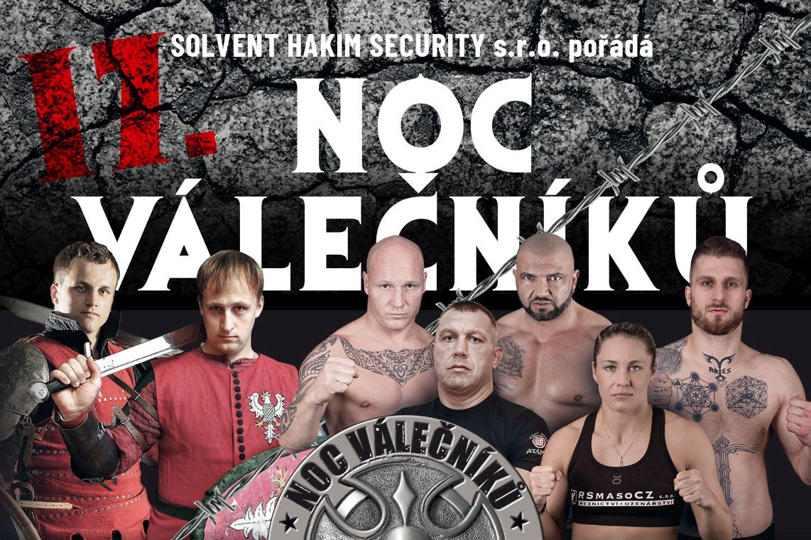 Noc válečníků MMA a bojové sporty Kladno