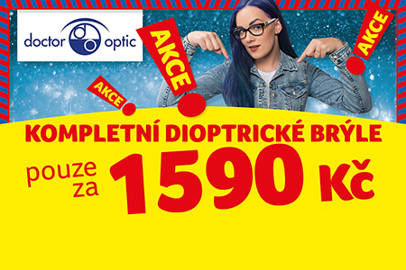 Doctor Optic optika Kladno brýle za skvělou cenu