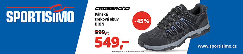 trekov8 obuv Crossroad Sportisimo OAZA Kladno