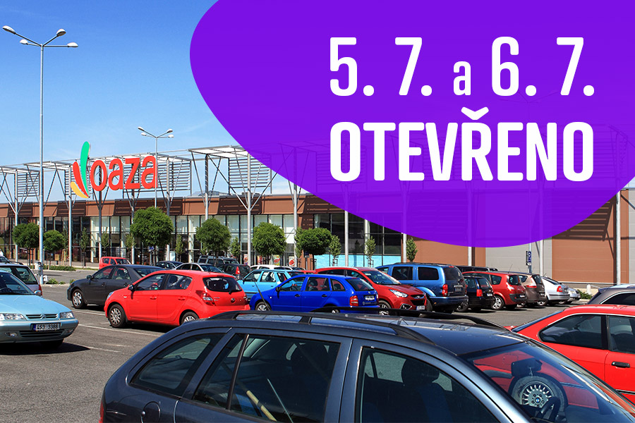 červenec svátky otevřeno kladno oaza