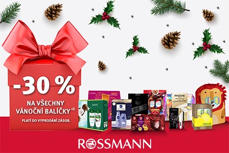  Akce -30 % na všechny vánoční balíčky