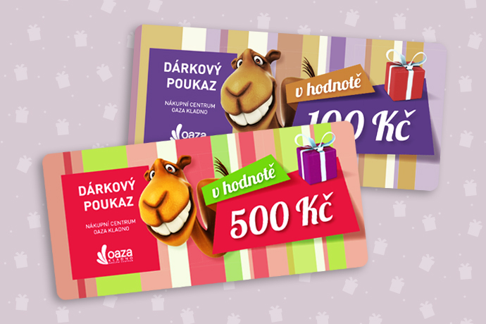 NC OAZA Kladno dárkové poukazy